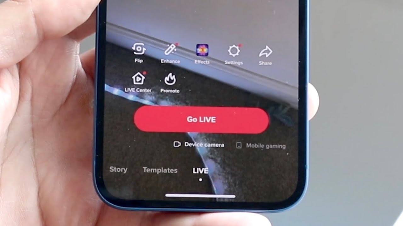 How to Go Live on TikTok